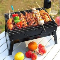 Барбекю гриль, похідний, жароміцний, складаний мангал BBQ Grill Portable