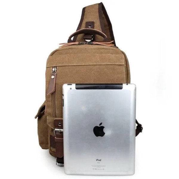 Рюкзак текстильный унисекс Vintage Бежевый